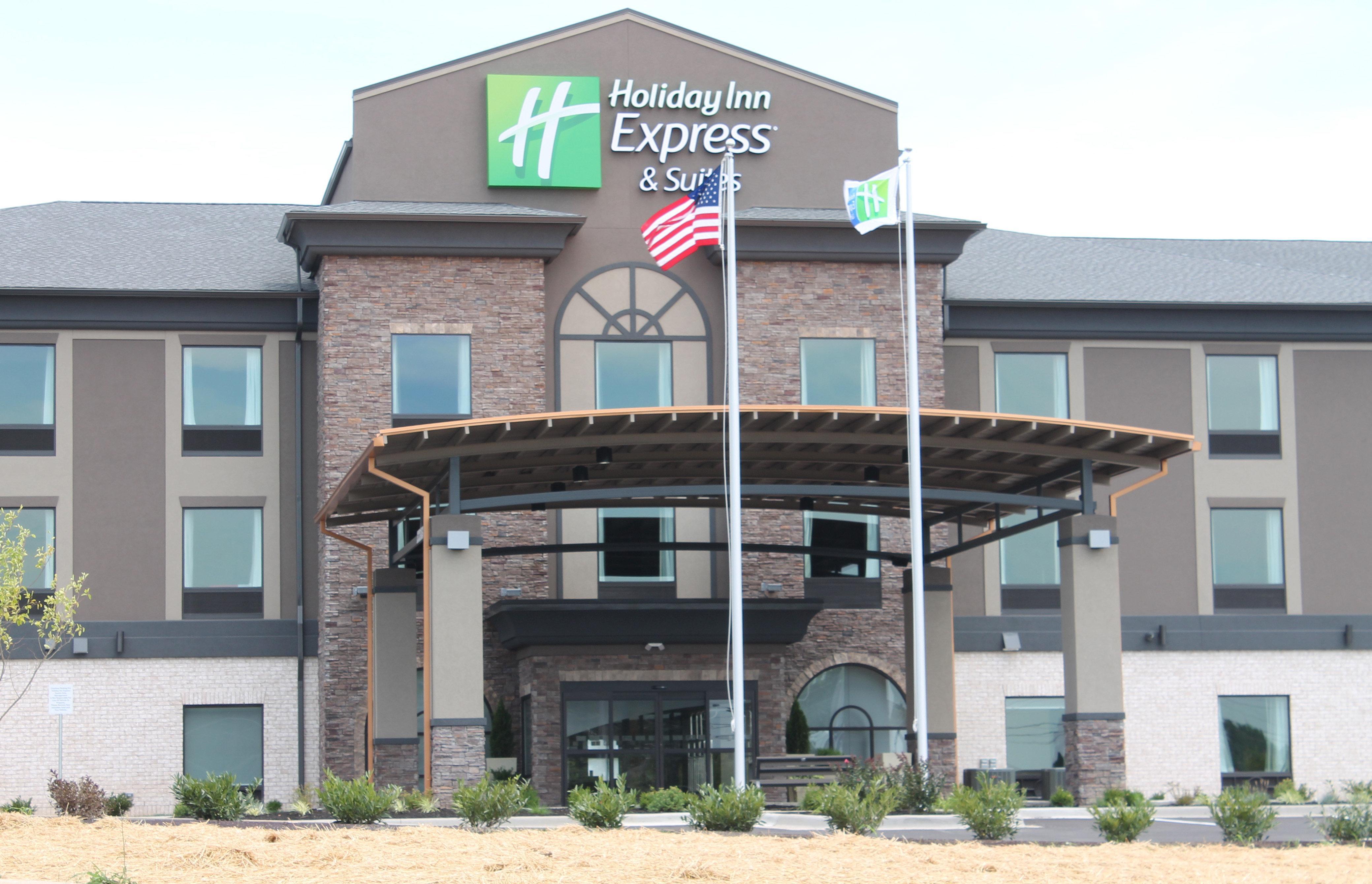Holiday Inn Express Hotel & Suites Glasgow By Ihg Exterior foto